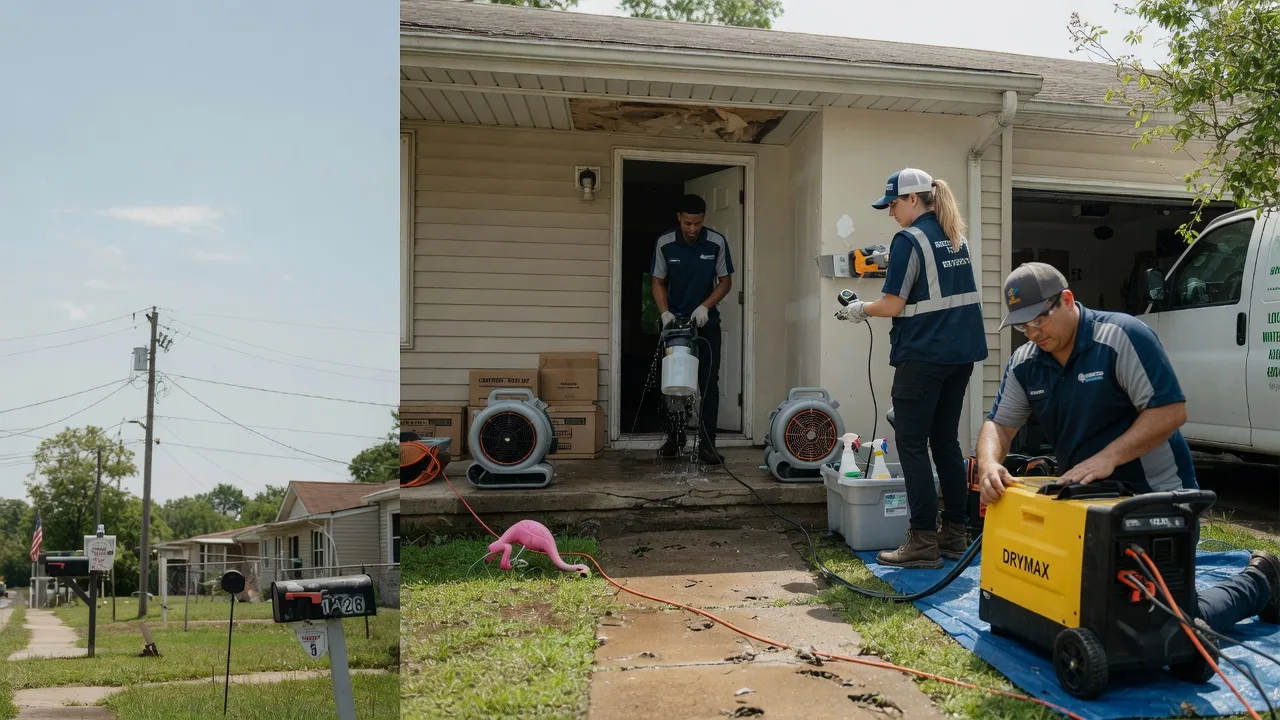 Storm Damage Water Removal in Hickman, TN near me